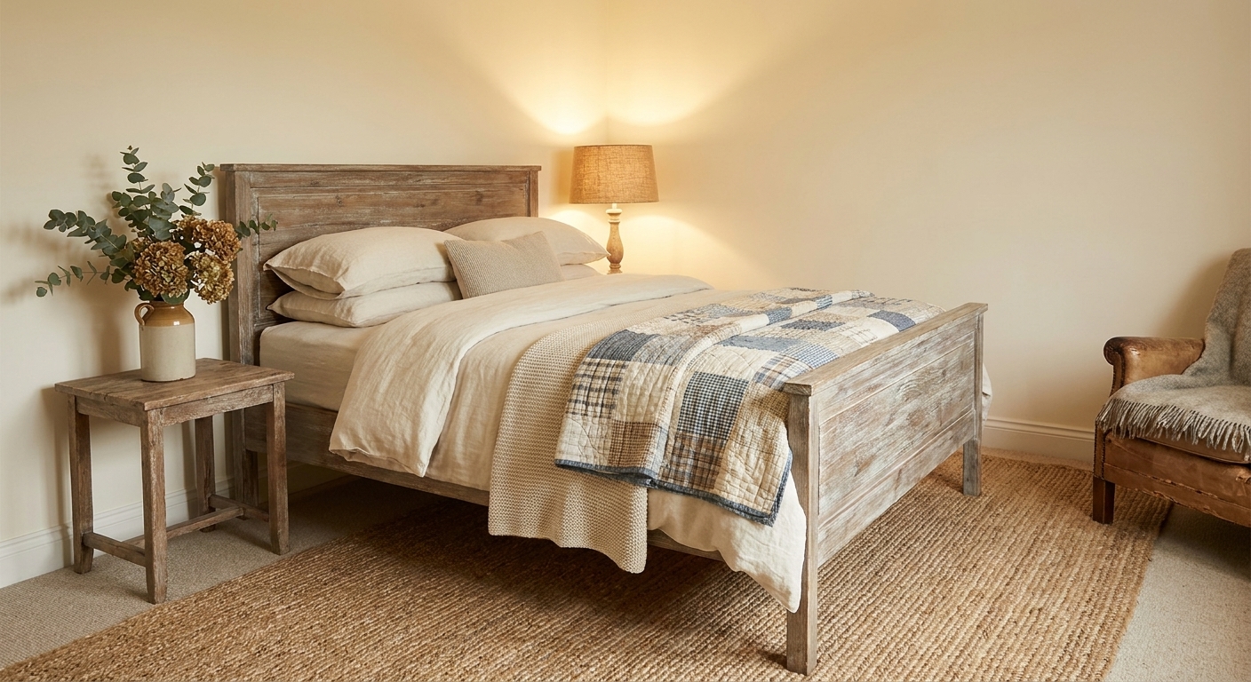 Romantic Rustic Guest Bedroom