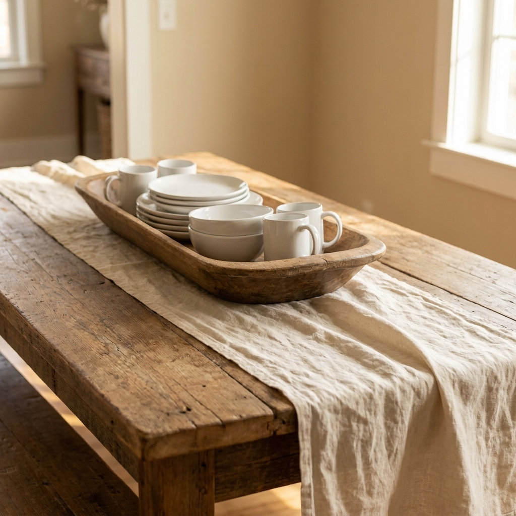 7 Ways to Style a Reclaimed Wood Dining Table