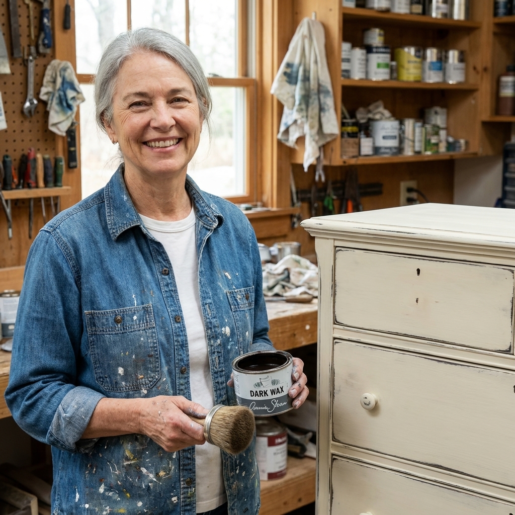 Chalk Paint and Antique Wax for Beginners